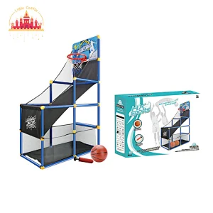 Indoor Outdoor Sport Game Portable Standing Basketball Shooting Toy For Kids SL01F048