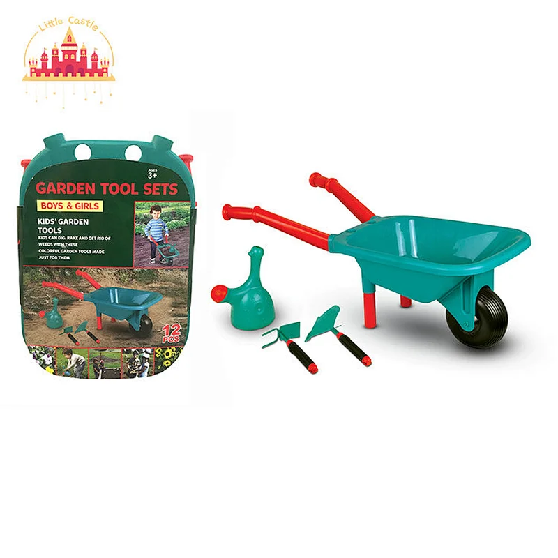 Wholesale Kids Play Garden Plastic Engineering Vehicle Toy With 2 Accessories SL04A419