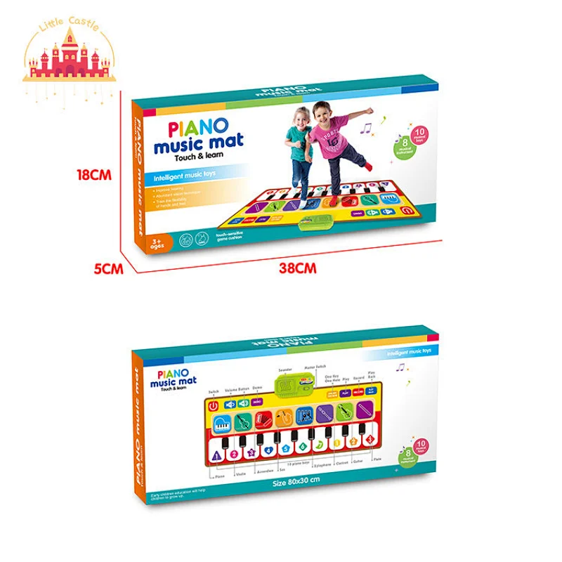 Wholesale Keyboard Piano Toy Electronic Musical Touch Play Blanket For Baby SL07D001