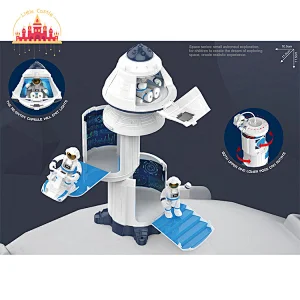 New Design Kids Space Model Toys Plastic Space Capsule With Radar Vehicle SL04A330