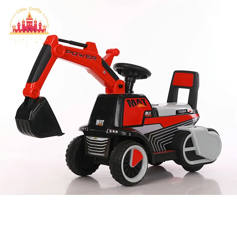 Popular Engineering Vehicle Toy Plastic Electric Ride On Excavator For Kids SL16A005