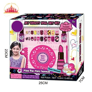 Customize Kids DIY Pretend Beauty Non-Toxic Colorful Nail Stickers Set SL10A014