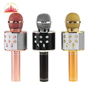 Fashion Bluetooth Wireless Microphone Handheld Karaoke Mic USB Mini Home KTV SL07C011