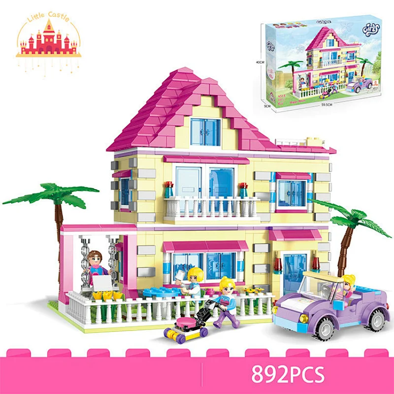 DIY 326 Pcs Building Blocks Toy Plastic Space Station Rover Model For Kids SL13A709