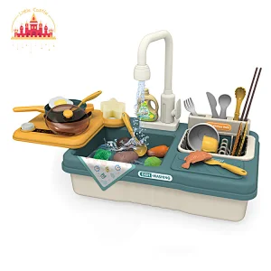 Popular Simulation Kids Plastic Cash Register Set Toy With Conveyor Belt SL10D796