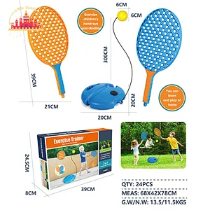 High Quality Rebound Ball Racket Set Plastic Tennis Trainer Toy For Kids SL01F286