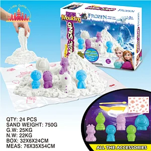 Hot Sale Kids DIY Castle Sand Model Set Magic Glow Space Sand Toy SL01A174