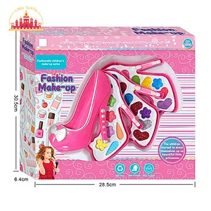 Fashion Beauty Set Pretend Play 3 Layers Plastic Cosmetics Box For Kids SL10A365