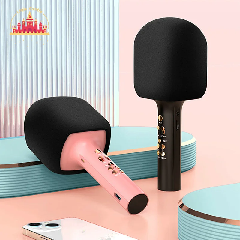 Hot Selling Karaoke Wireless Bluetooth Handheld Microphones With Speaker SL07C004