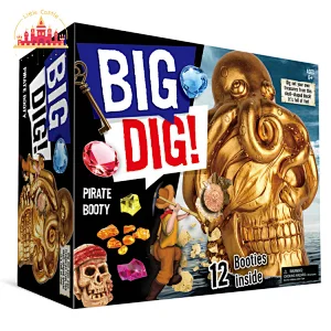 New Design DIY Science Educational Toy Pirate Excavation Set For Kids SL17A091