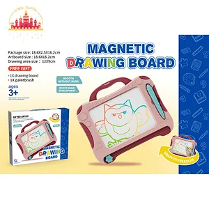 Desktop Art Learning Toy Set Double-sided Plastic Drawing Board For Kids SL12B075