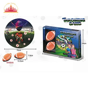 Funny Throwing Game Cartoon 3 In 1 Portable Plastic Target Flying Kit For Kids SL01F090