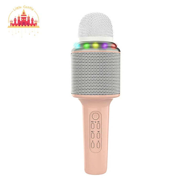 Multifunctional Mic Speaker Portable Wireless Handheld Microphones With Light SL07C006