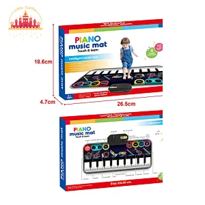 High Quality Musical Play Mat Electronic Piano Keyboard Blanket For Kids SL07D041
