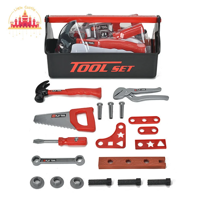Construction Repair Pretend Role Play Plastic Power Tool Kit Toy For Kids SL03D062