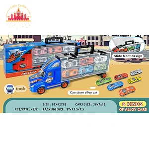 24 Pcs Diecast Model Cars 1:72 Freewheel Alloy Sliding Car Toys For Kids SL04A634