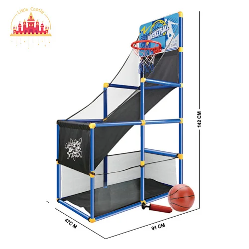 Indoor Outdoor Sport Game Portable Standing Basketball Shooting Toy For Kids SL01F048