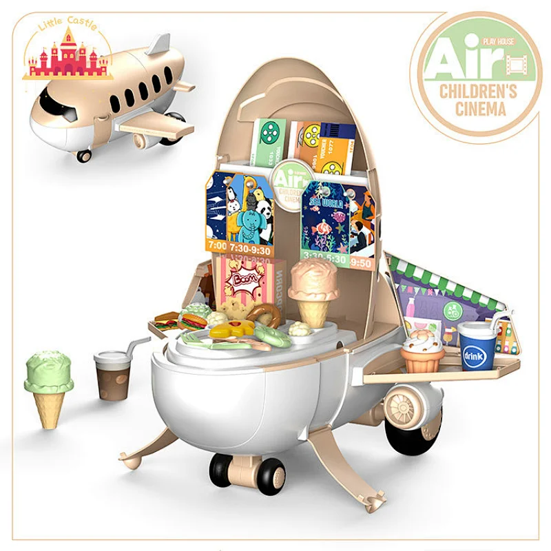 43 Pcs Cooking Play Set Kids Simulation Plastic Kitchen Toy With Light Sound SL10G301