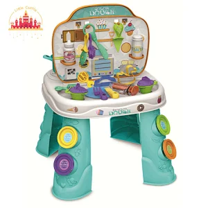 2 In 1 Kids Pretend Play Kitchen Set Toy DIY Plastic Color Clay Table SL10D506