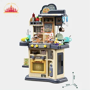 Hot Sale Educational Pretend Play 42 Pcs Plastic Kitchen Set Toys For Kids SL10C186