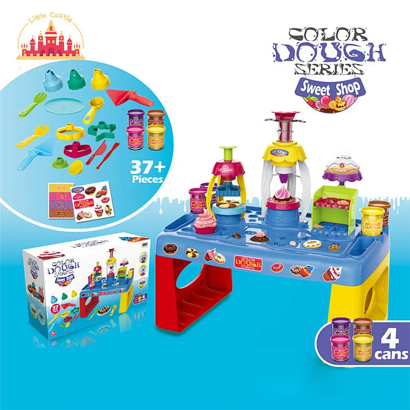 41 Pcs Pretend Play Cake Shop Clay Table Kids DIY Colorful Play Dough Set SL10D503