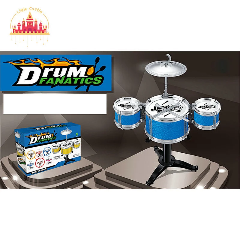 New Design Educational Percussion Instrument Plastic Toy Drum Set For Kids SL07E096