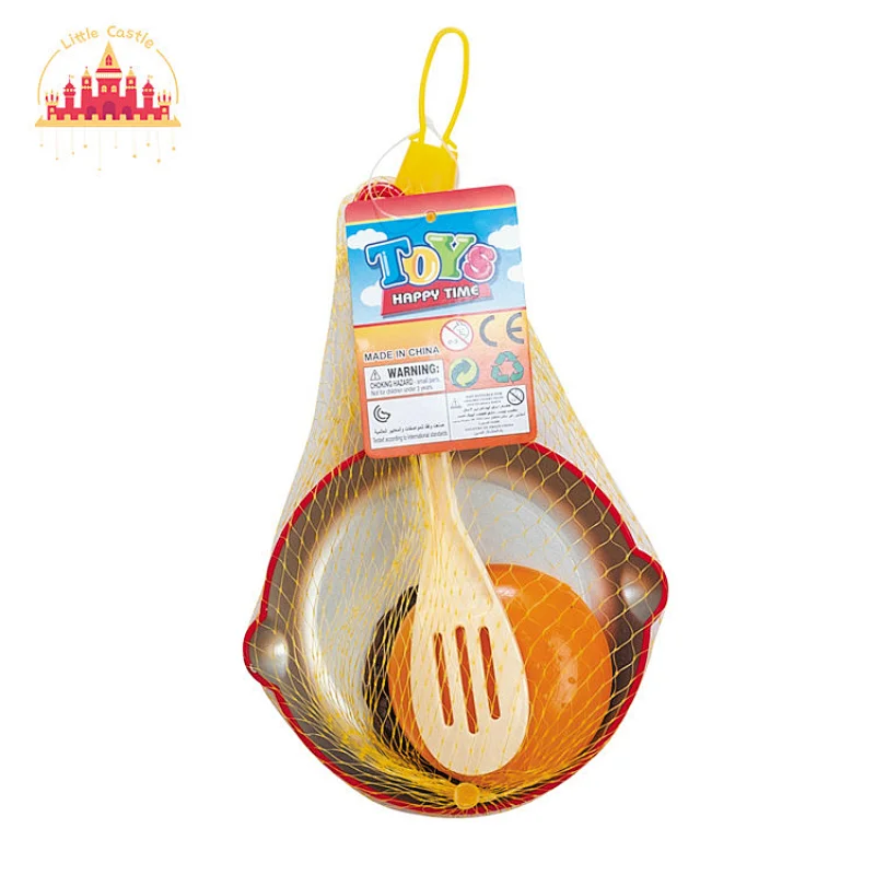Fashion Pink Backpack Mini 26 Pcs Plastic Cooking Set Toys For Kids SL10D628
