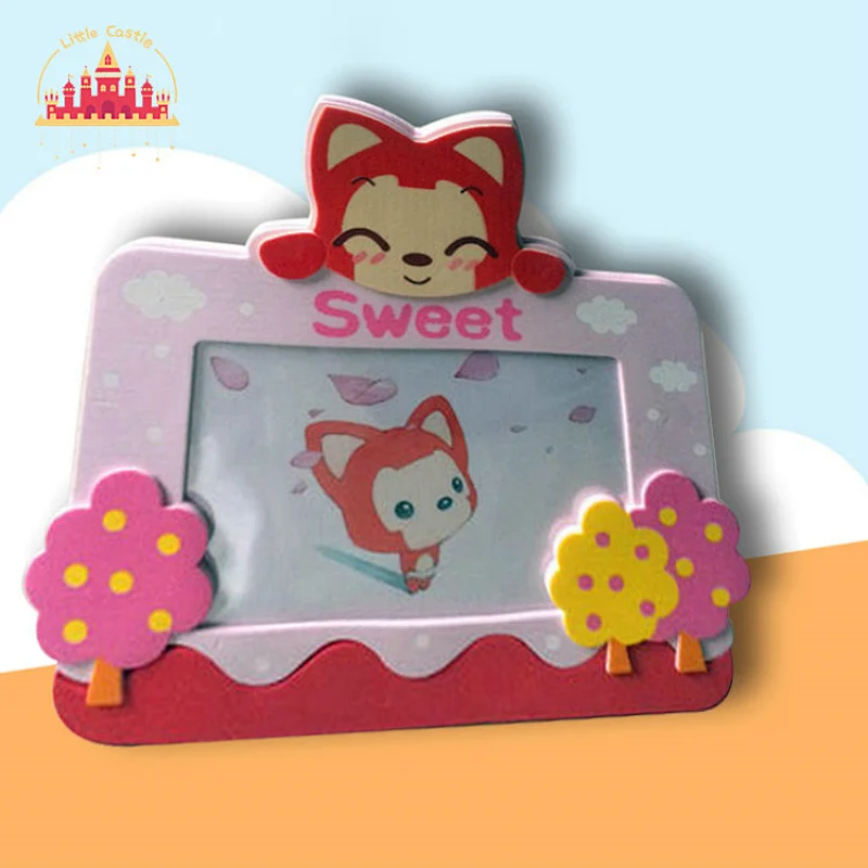 Popular Educational Handmade Toy Cartoon Animal EVA Photo Frame For Kids SL18A033