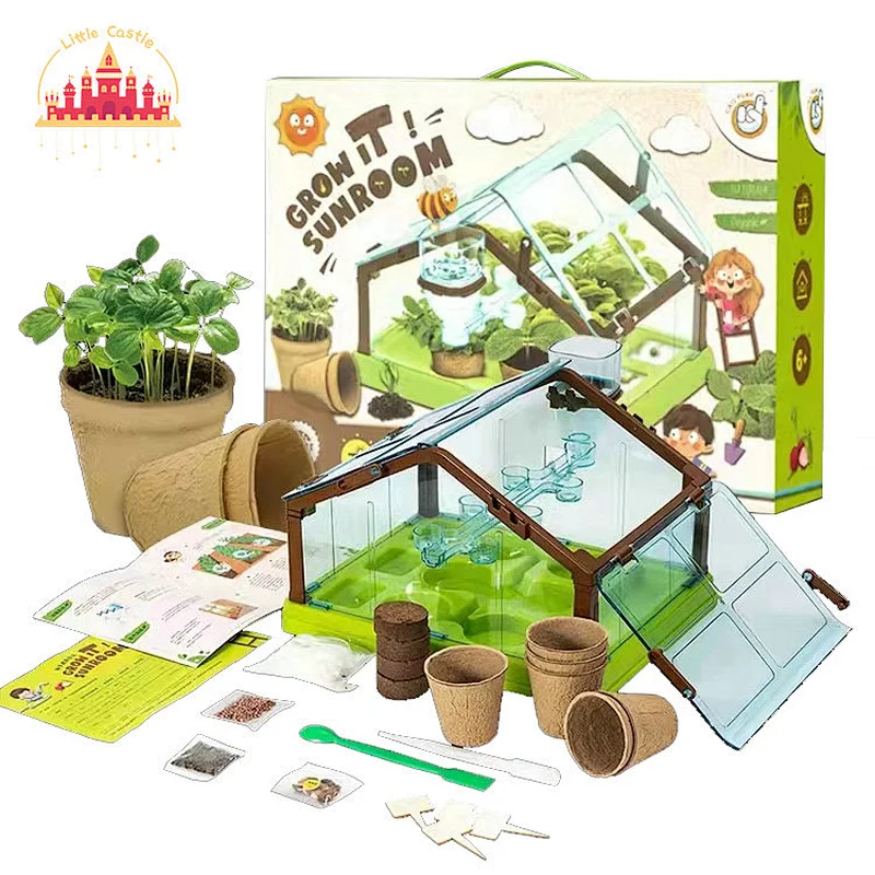 Science Experiment Toy Mini Plastic Sunshine Cultivation Room For Kids SL17A109