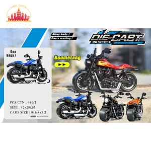 High Quality Simulation 1:36 Mini Alloy Pull Back Motorcycle Toy For Kids SL04A851