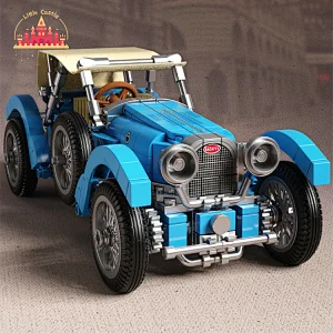 Hot Sale Assembly Block Toys Plastic Vintage Car Building Blocks For Kids SL13A508