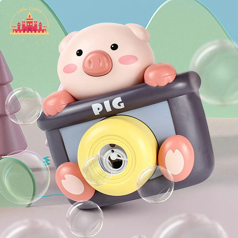 Hot Selling Kids Creative Cartoon Camera Plastic Bubble Toy With Light Music SL10D847