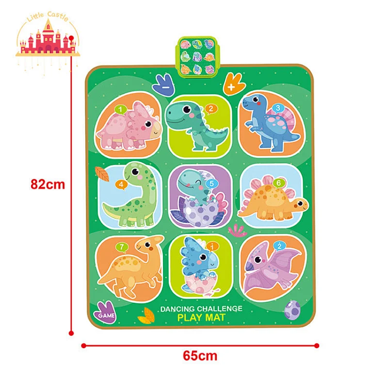 Lovely Animal Walking Learning Toy Electronic Musical Play Mat For Kids SL07D021