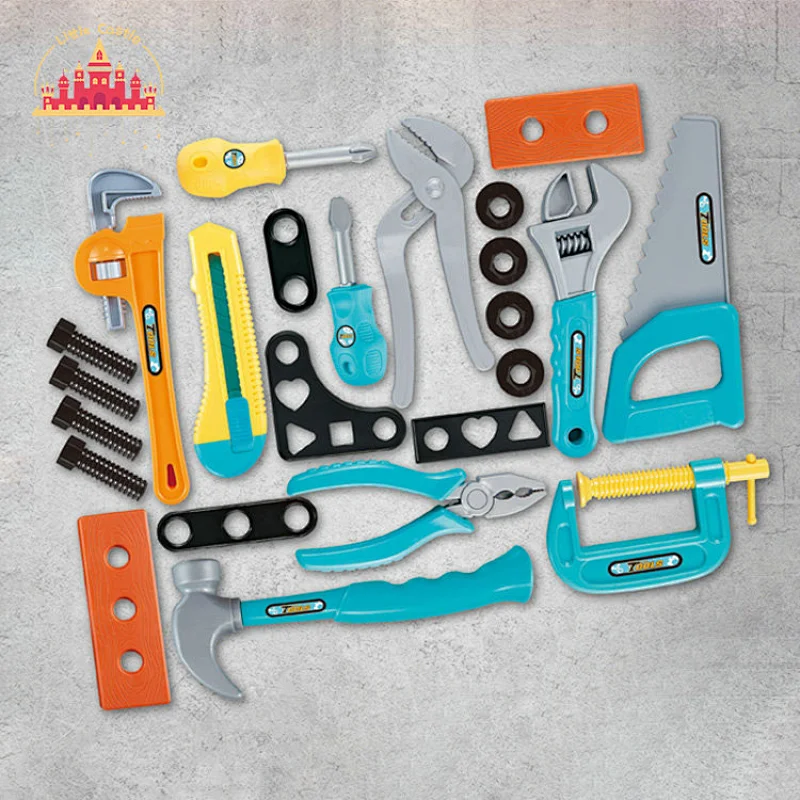 Hot Selling Pretend Play Simulation Assembly Plastic Tool Set Toys For Kids SL10G044