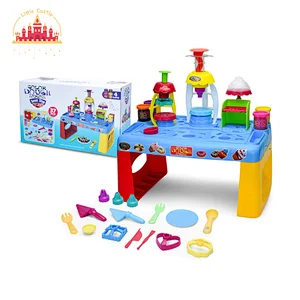 Creative DIY Ice Cream House Plastic Color Clay Table Set For Kids SL10D504