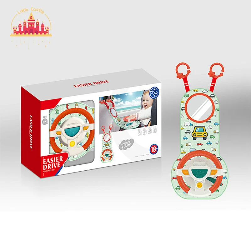 Hot Sale Kids Sensory Learning Toy Plastic Kitchen Busy Board With Light Music SL12D011