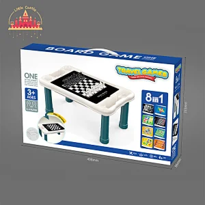 High Quality 8 In 1 Multifunctional Plastic Chess Game Table For Kids SL11A191
