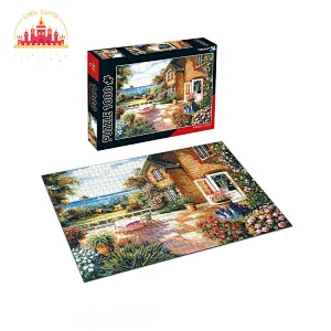 Customize Educational Painted Scenery 1000 Pcs Paper Jigsaw Puzzles For Kids SL14A056