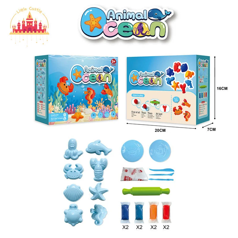 New Arrival Educational Pretend Role Play Dentist Play Dough Set For Kids SL01A441