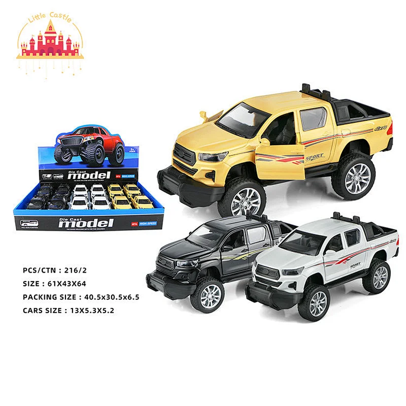 Customize Model Car 1:32 Simulation Vehicle Toy Alloy Pull Back Car For Kids SL04A726