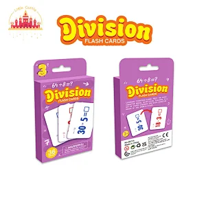 Factory Direct Educational 36 Pcs Paper Division Learning Cards For Kids SL14A476
