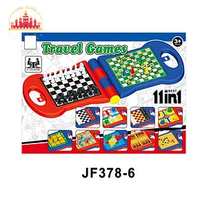 Family Interactive Table Board Game 7 In 1 Plastic Chess Game Set For Kids SL11A109