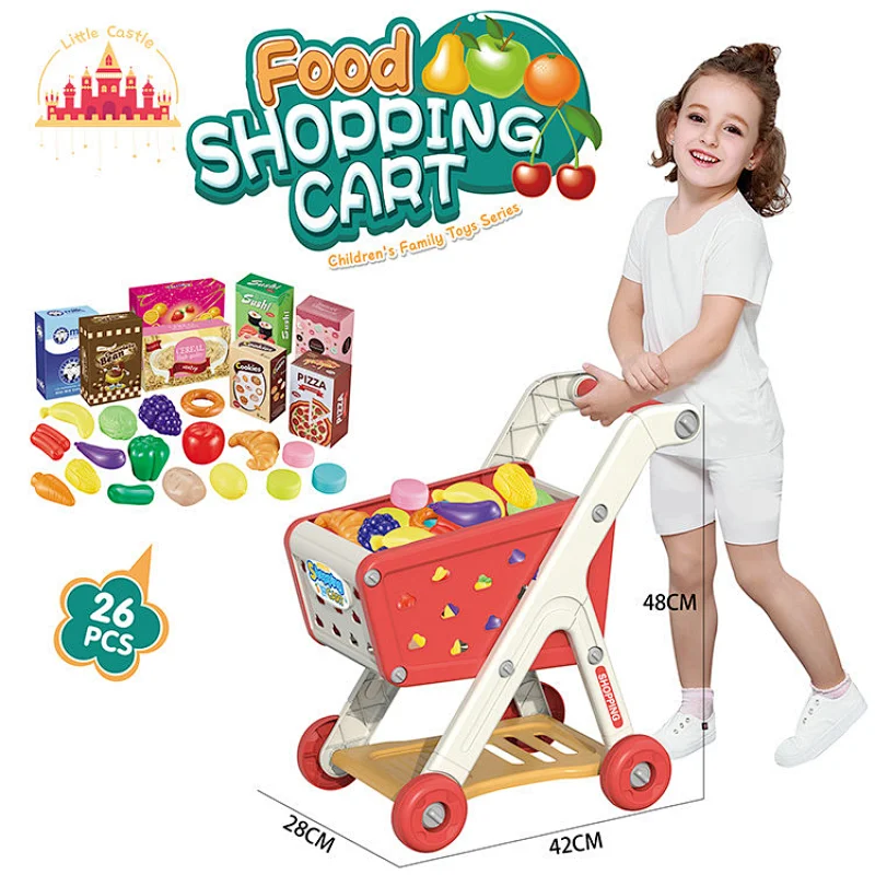 High Quality 23 Pcs Cooking Set Toys Mini Plastic Play Kitchen For Kids SL10C090