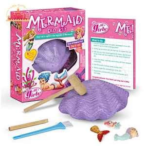 New Arrival Kids Educational Dig Nature Rock Toy DIY Dig Into Geodes SL17A104