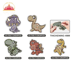 New Arrival Preschool Educational Cartoon Dinosaur Threading Toy For Kids SL11E004