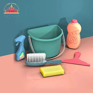 6 Pcs Housekeeping Play Set Simulation Plastic Cleaning Bucket Tools For Kids SL10D837