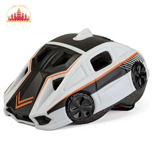 Hot Sale Kids Cartoon Car Helmet Bicycle Riding Skating Helmet with Light SL01D096