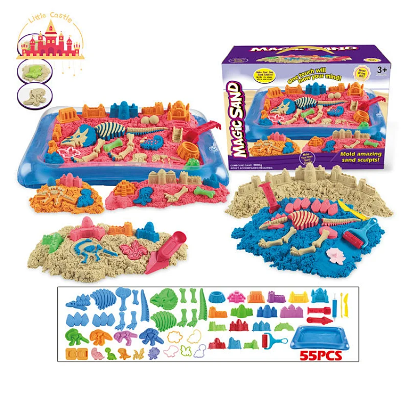 Wholesale Educational Magic Sand Sensory Toy Portable Play Sand Set For Kids SL01A180