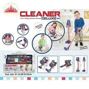 Hot Selling Play House 3 In 1 Electric Plastic Vacuum Cleaner Toy For Kids SL10D1033