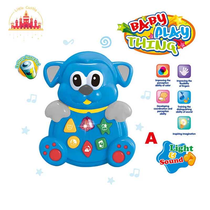 High Quality Kids Musical Electronic Plastic Frog Piano Toy With Light SL07A104